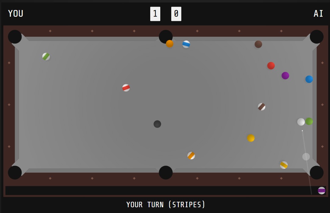 Bad AI Billiard